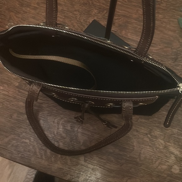 Dooney & Bourke Canvas Wakefield Tassel Tote - Picture 10 of 12